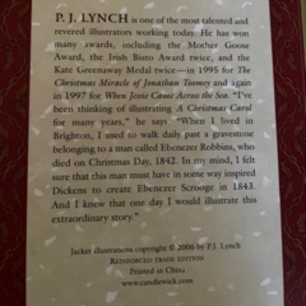 NWT Autographed "A Christmas Carol" Book - Picture 6 of 15